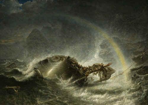 unknow artist The Shipwreck by Francis Danby